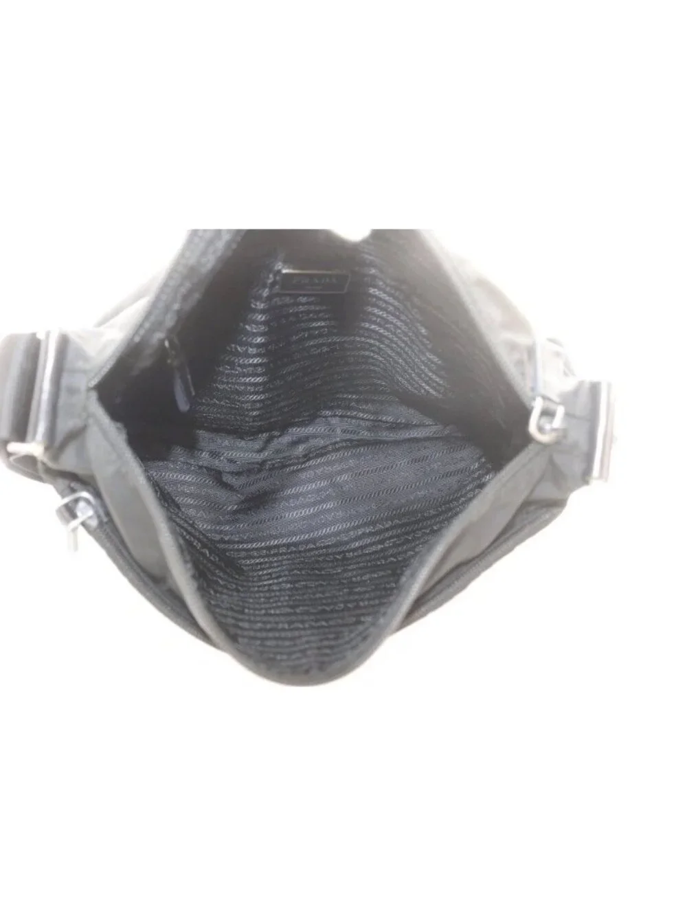 Prada Shoulder Bag Nylon Black